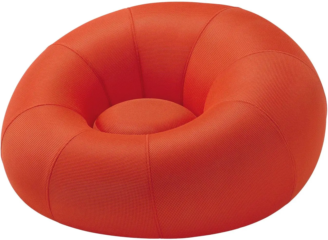 Fotoliu gonflabil cu puf Ikea Brannboll (Portocaliu deschis)