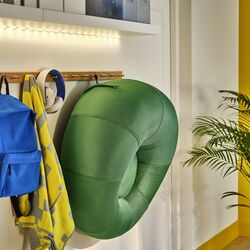 Fotoliu gonflabil cu puf Ikea Brannboll (Verde deschis) Thumb