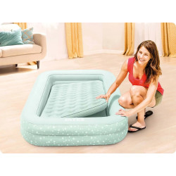 Детская надувная кровать Intex 66810 (Mint Green) Thumb