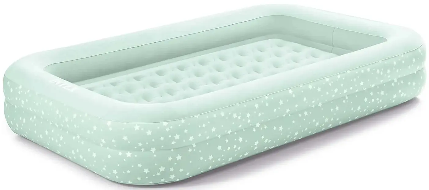 Детская надувная кровать Intex 66810 (Mint Green)