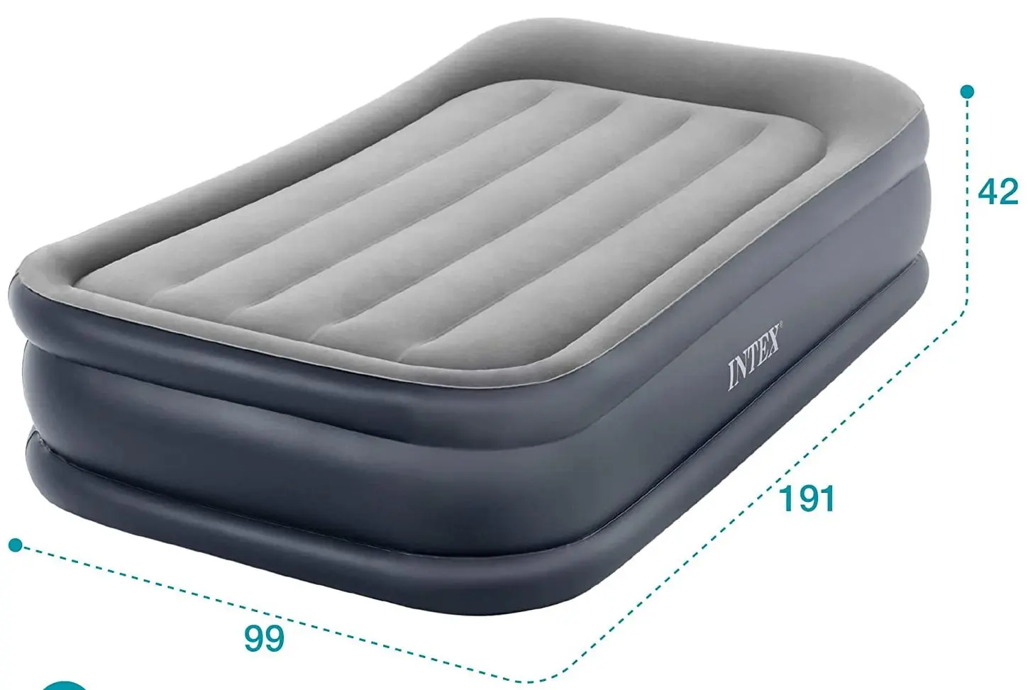 Pat gonflabil Intex 64132ND (Gray)