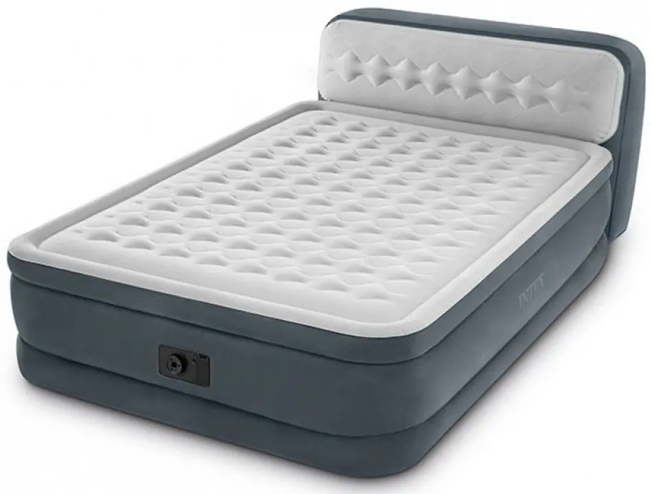 Pat gonflabil Intex Ultra Plush Headboard Bed 64448