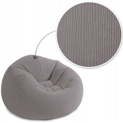 Scaun gonflabil Intex Beanless Bag 68579 (Gray) Thumb