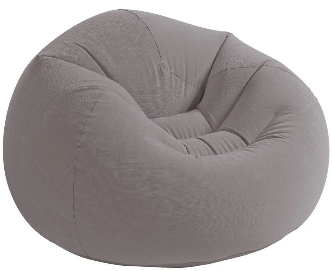 Scaun gonflabil Intex Beanless Bag 68579 (Gray)
