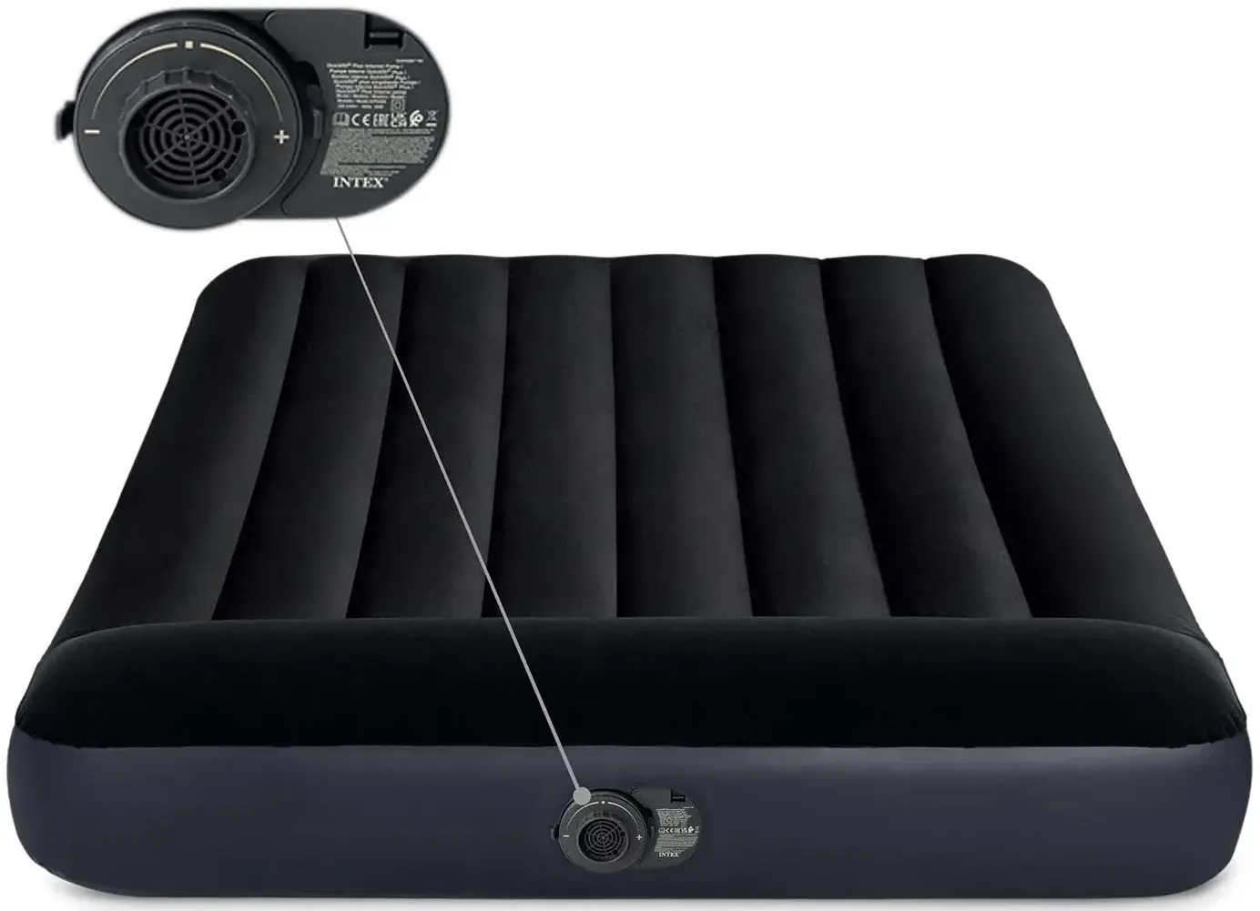 Надувной матрас Intex 64150ND (Black) - 3