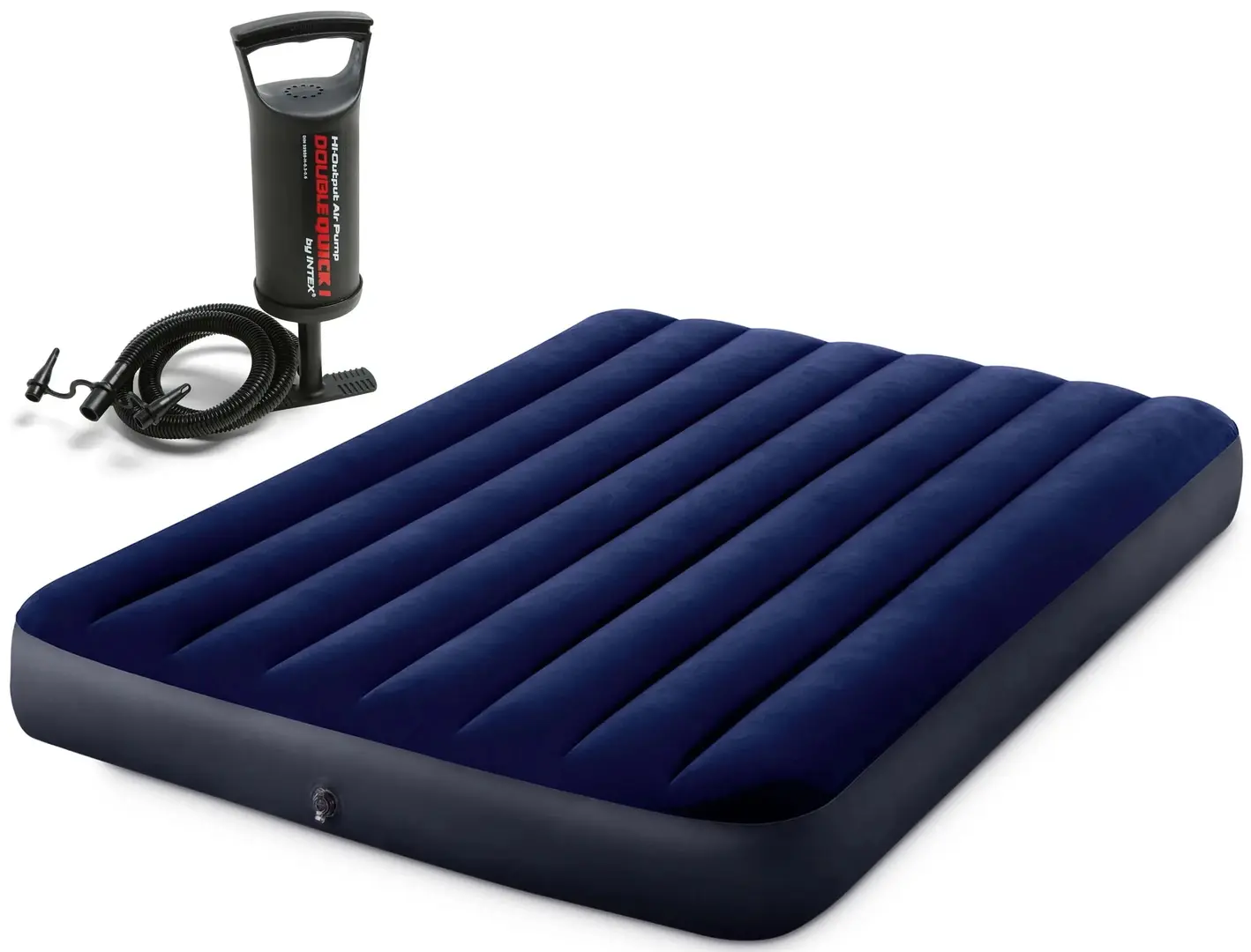 Надувной матрас Intex 64758 (Blue/Black)
