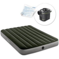 Saltea gonflabila Intex 64778 (Dark Green/Grey) Thumb
