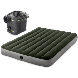Saltea gonflabila Intex 64778 (Dark Green/Grey)