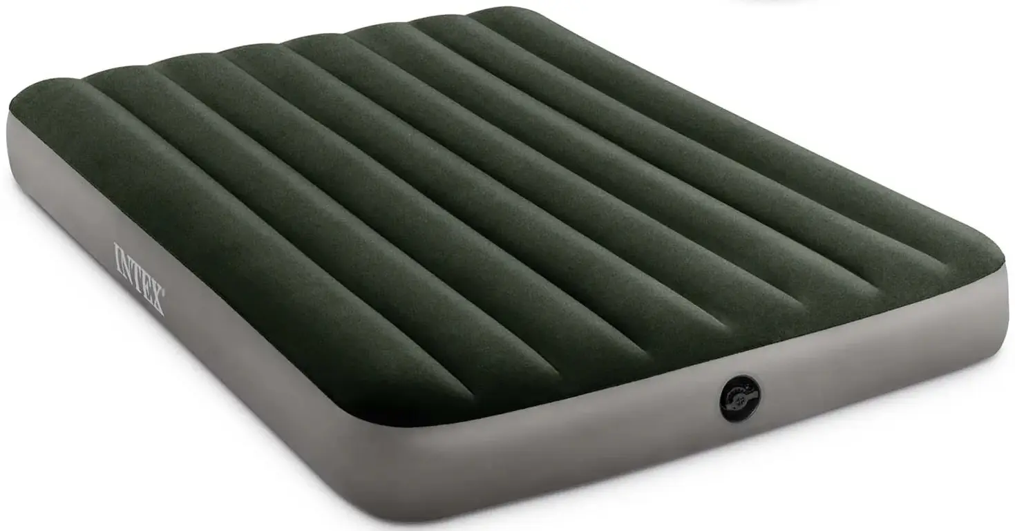 Saltea gonflabila Intex 664108 (Dark Green/Grey)