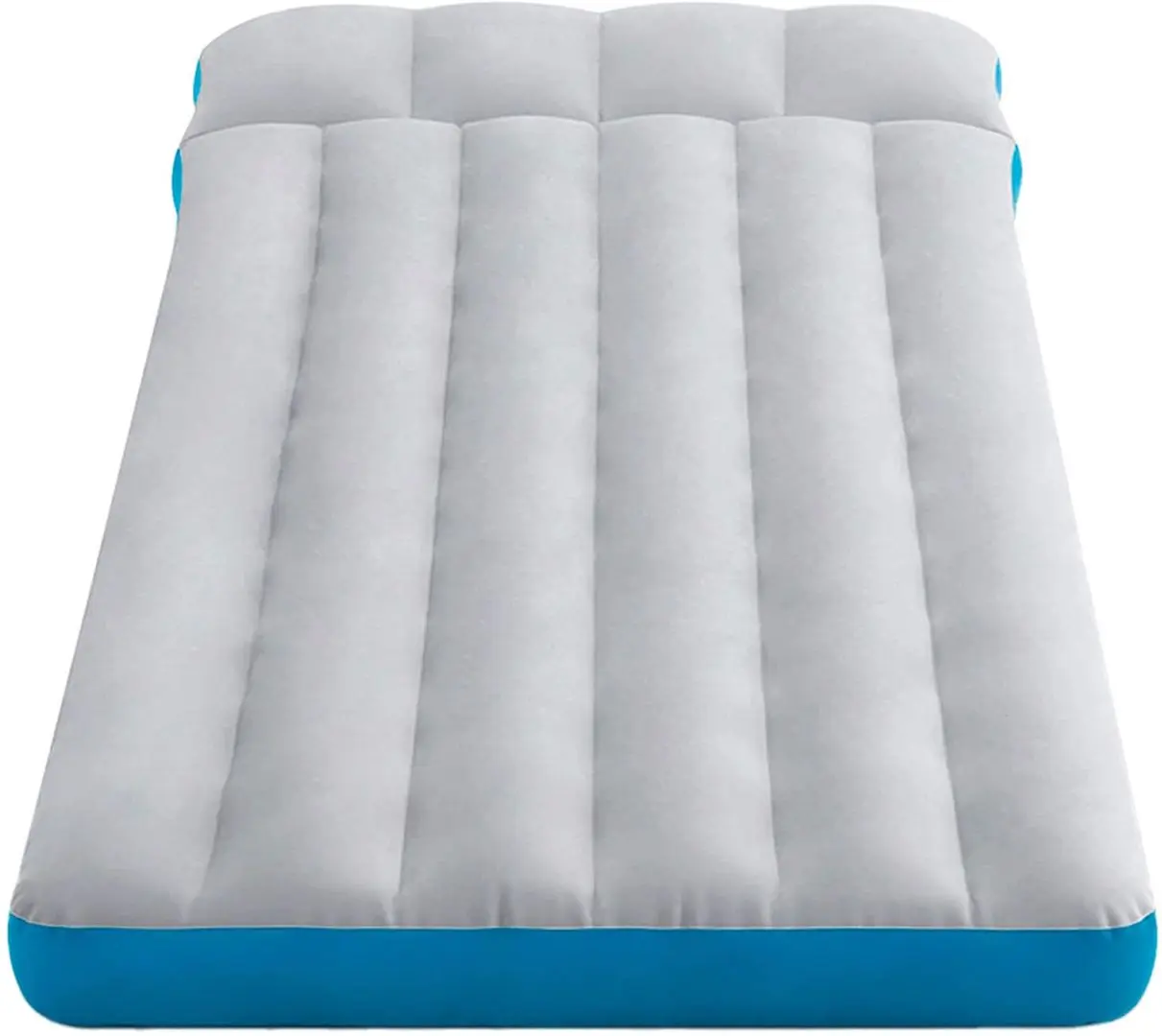 Saltea gonflabila Intex Camping Mat 67998 (White/Blue)