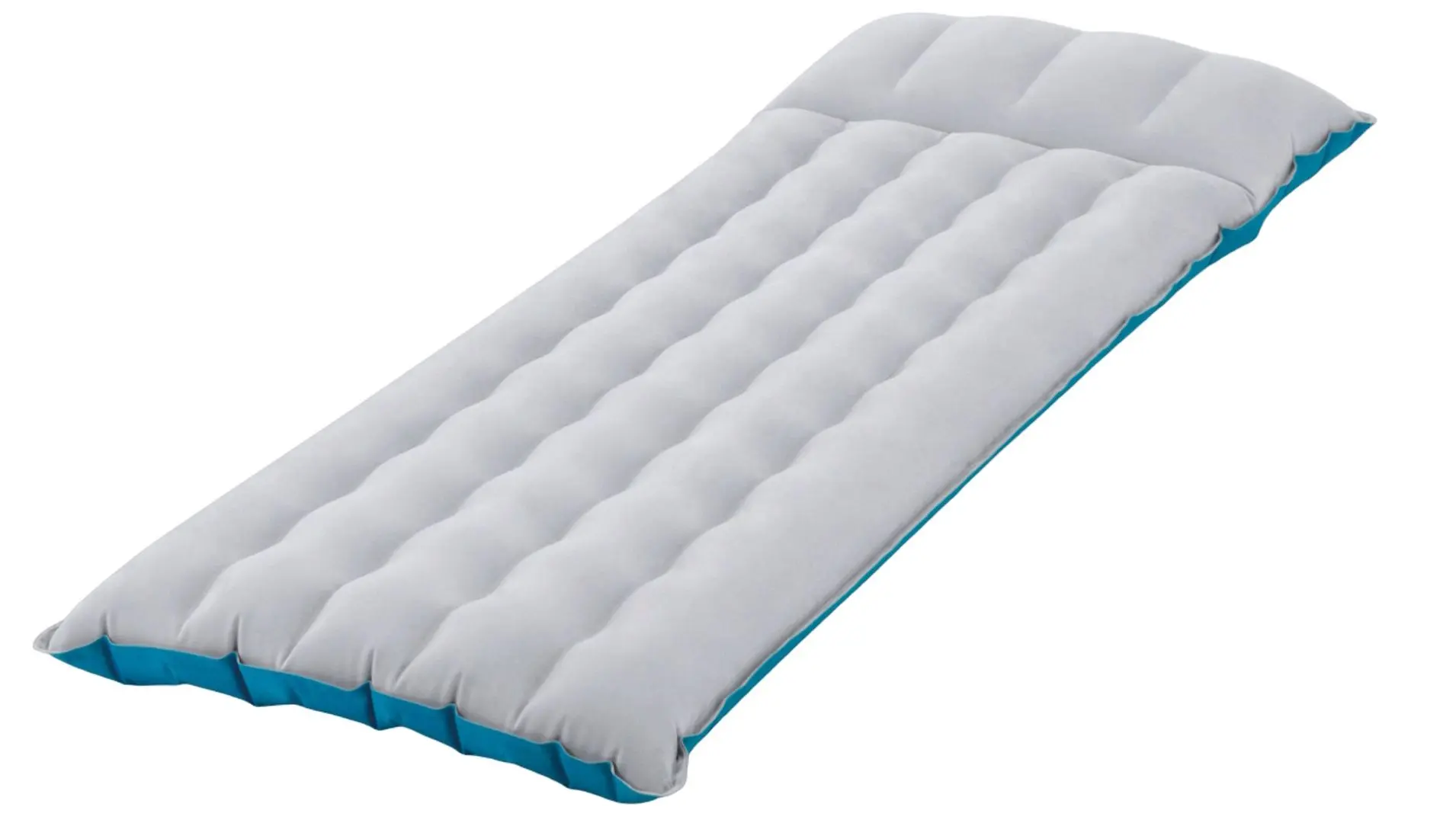 Saltea gonflabila Intex Camping Mat 67998 (White/Blue)