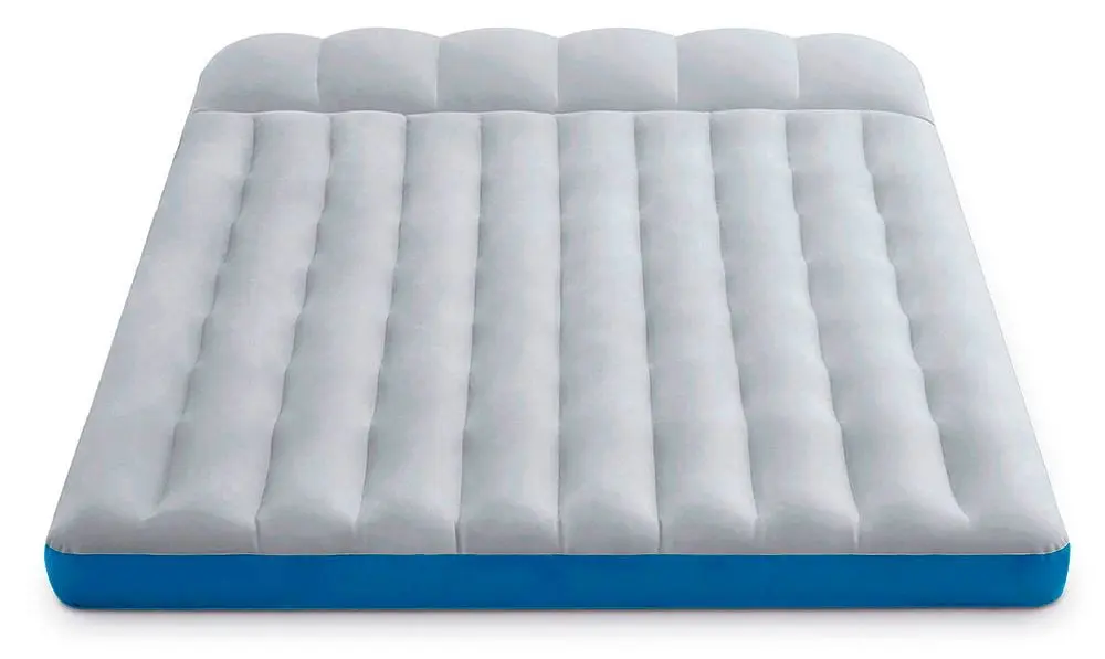 Saltea gonflabila Intex Camping Mat 67999 (Gray/Blue)