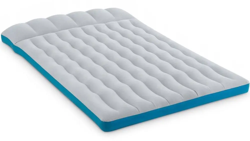 Saltea gonflabila Intex Camping Mat 67999 (Gray/Blue)