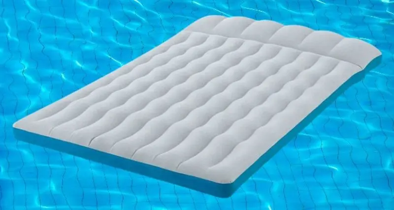 Saltea gonflabila Intex Camping Mat 67999 (Gray/Blue)