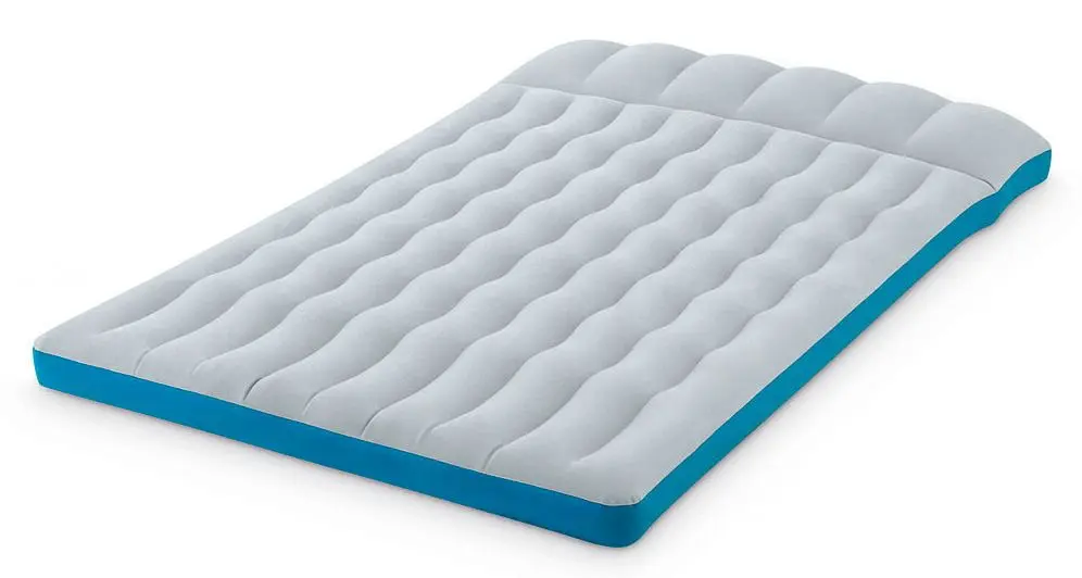 Saltea gonflabila Intex Camping Mat 67999 (Gray/Blue)