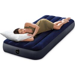 Надувной матрас Intex Classic Downy Airbed Dura-Beam 64756 (Blue) Thumb
