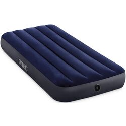 Надувной матрас Intex Classic Downy Airbed Fiber-Tech 64757 (Blue)