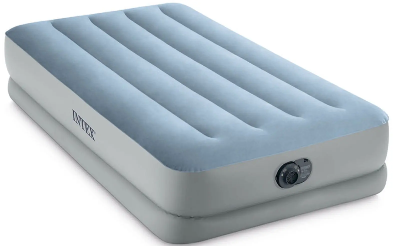 Saltea gonflabila Intex Dura-Beam 64157 (Grey/Blue)