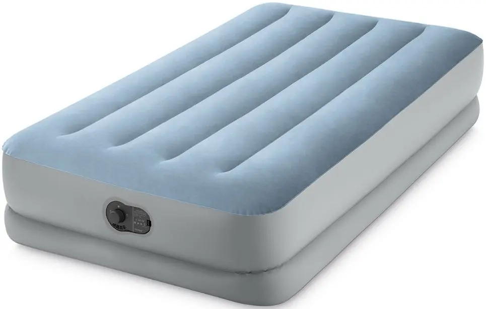 Saltea gonflabila Intex Dura-Beam 64157 (Grey/Blue)