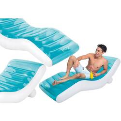 Saltea gonflabila Intex Splash (White/Blue) Thumb