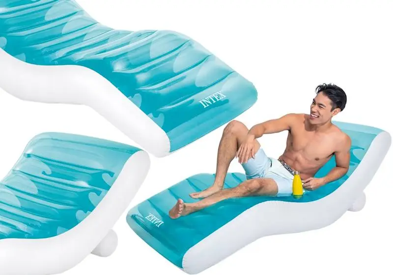 Saltea gonflabila Intex Splash (White/Blue)