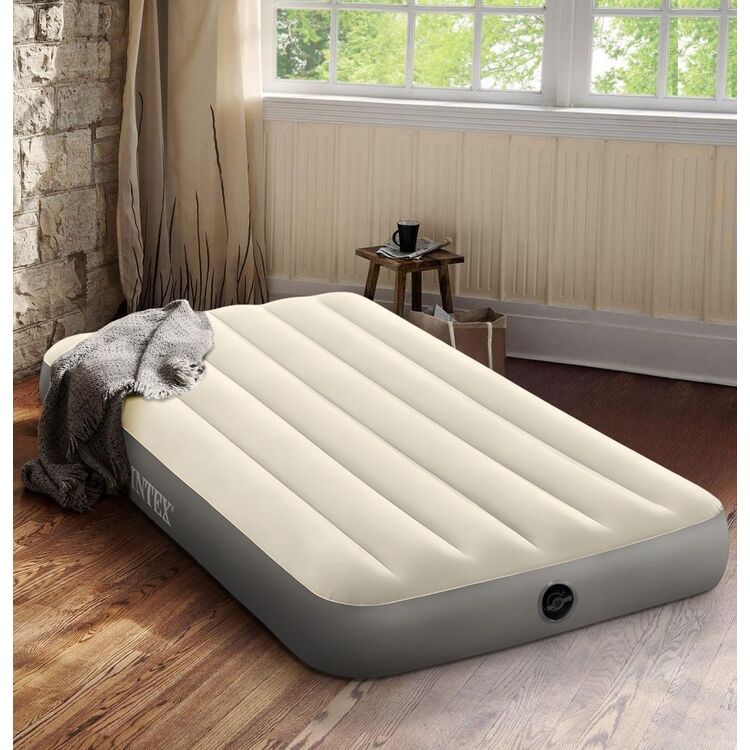 Pat gonflabil Intex Velur Single-High 64101 (Beige)