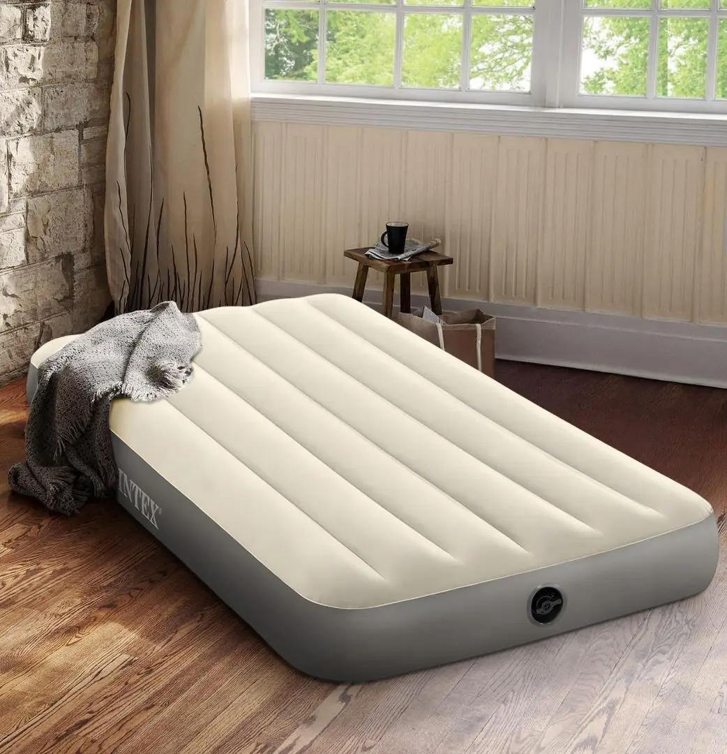 Pat gonflabil Intex Velur Single-High 64101 (Beige)