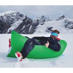 Fotoliu-sac gonflabil Tempo Kondela Lebag (Green) Thumb