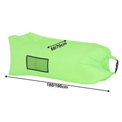 Fotoliu-sac gonflabil Tempo Kondela Lebag (Green) Thumb