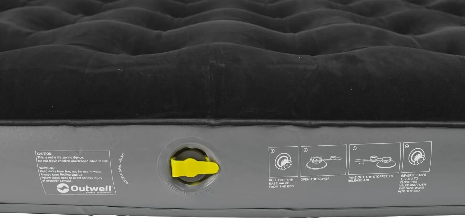Надувной матрас Outwell Classic King (Black/Grey) - 4