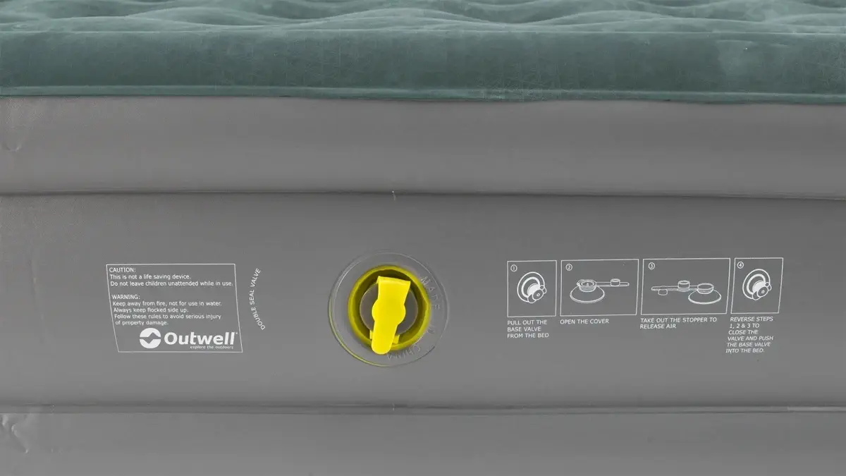 Надувной матрас Outwell Excellent King (Dark Leaf/Grey) - 3