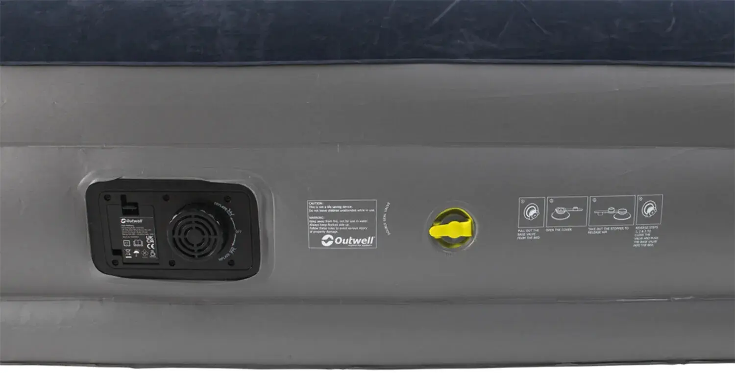 Надувной матрас Outwell Flock Superior Double (Grey/Blue) - 2
