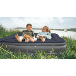 Надувной матрас Outwell Flock Superior Double (Grey/Blue) Thumb