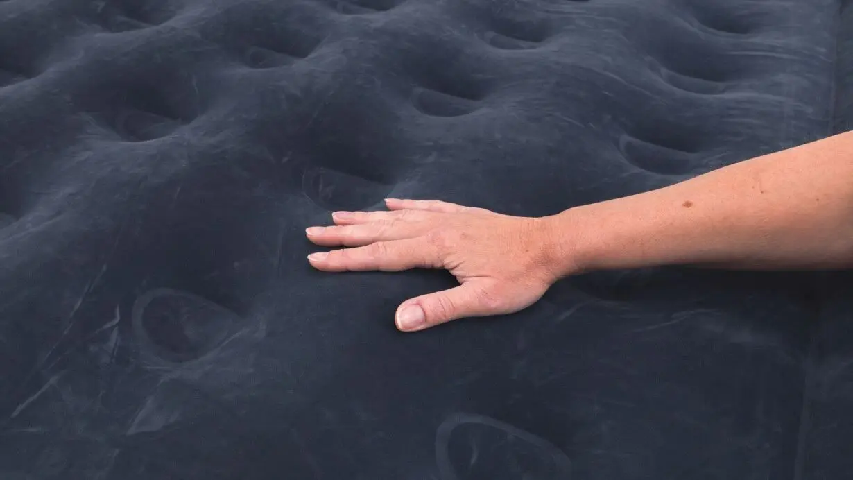 Saltea gonflabila Outwell Superior Single (Black/Grey)