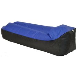 Sezlong gonflabil Royokamp Lazy Bag (Blue/Black) Thumb