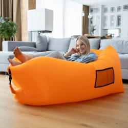Sezlong gonflabil Tempo Kondela Lebag (Orange) Thumb