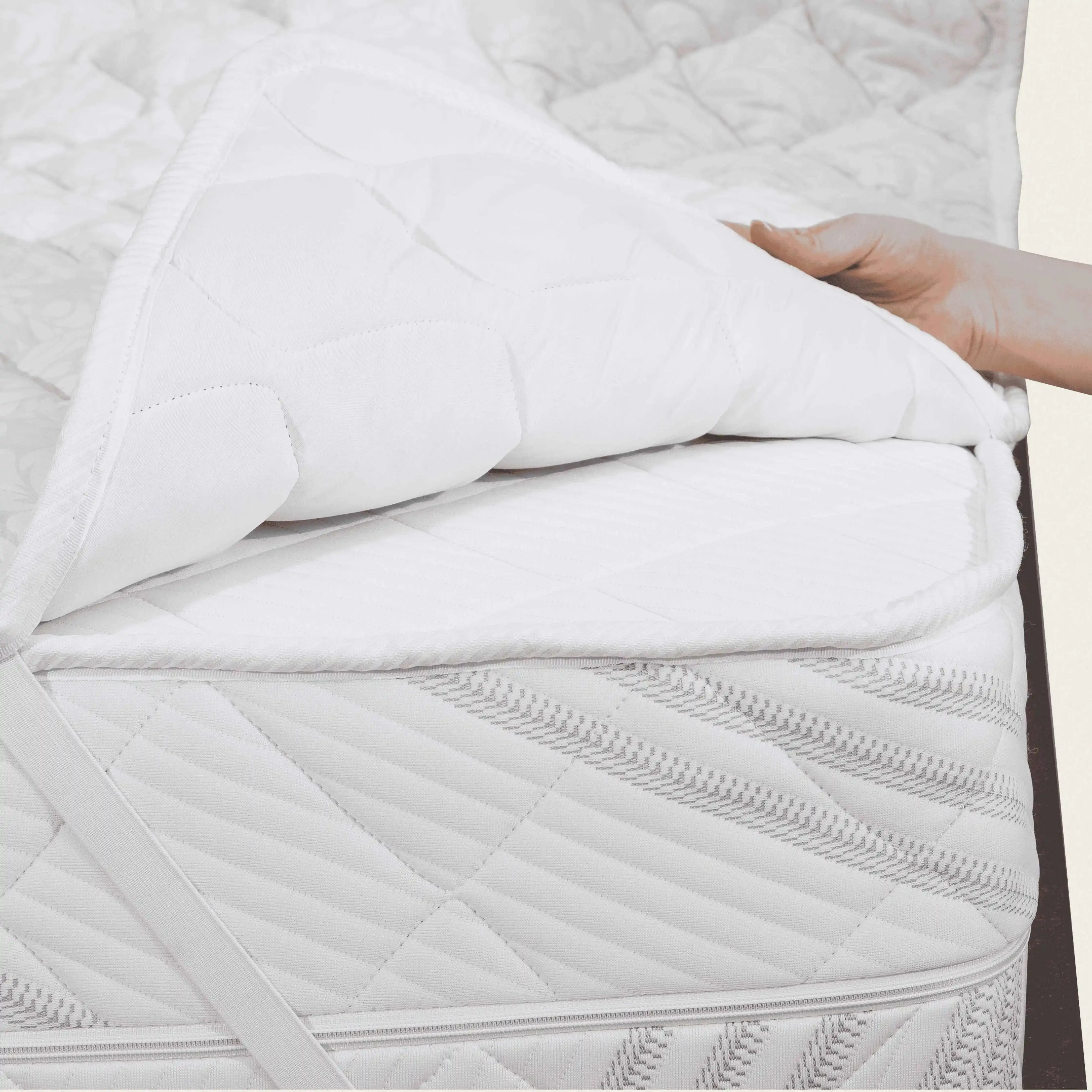 Protectie saltea Almir CP-13 de protectie 180x190 (White) - 2