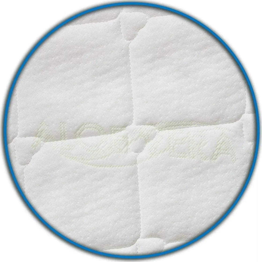 Protectie saltea 2in1 Badum Komfort 120x60 (White) - 2