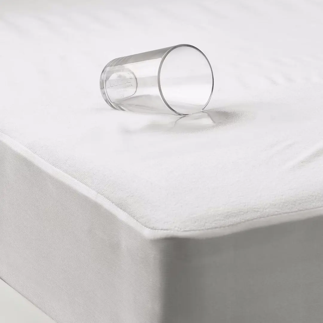 Protecţie saltea impermeabilă Ikea Grusnarv 180x200 (Alb)