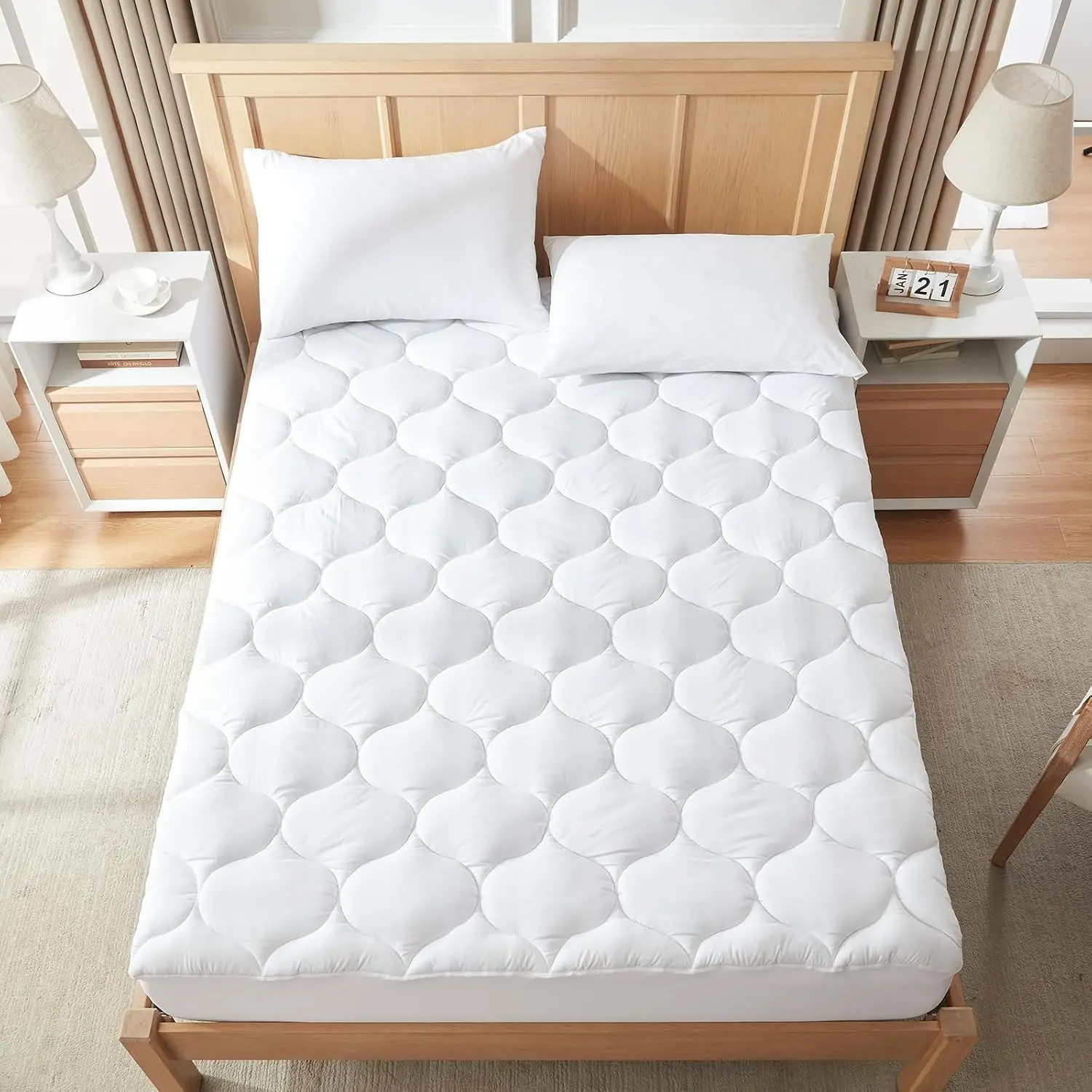 Наматрасник New Home Alez 180x200cm (White) - 5