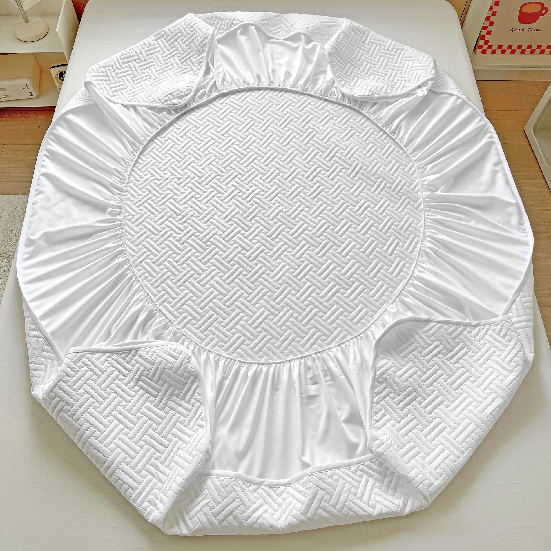 Protectie saltea impermiabila Softica 120x200 022827 (White)