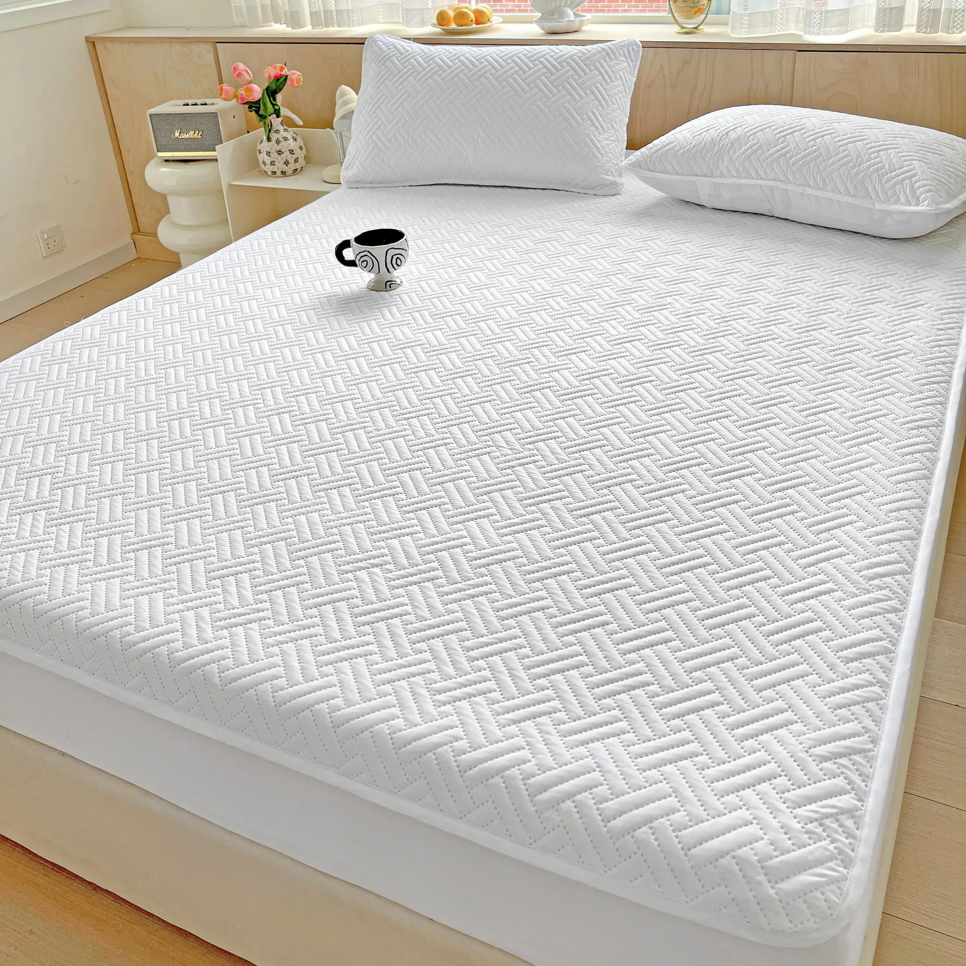 Protectie saltea impermiabila Softica 90x200 022832 (White)