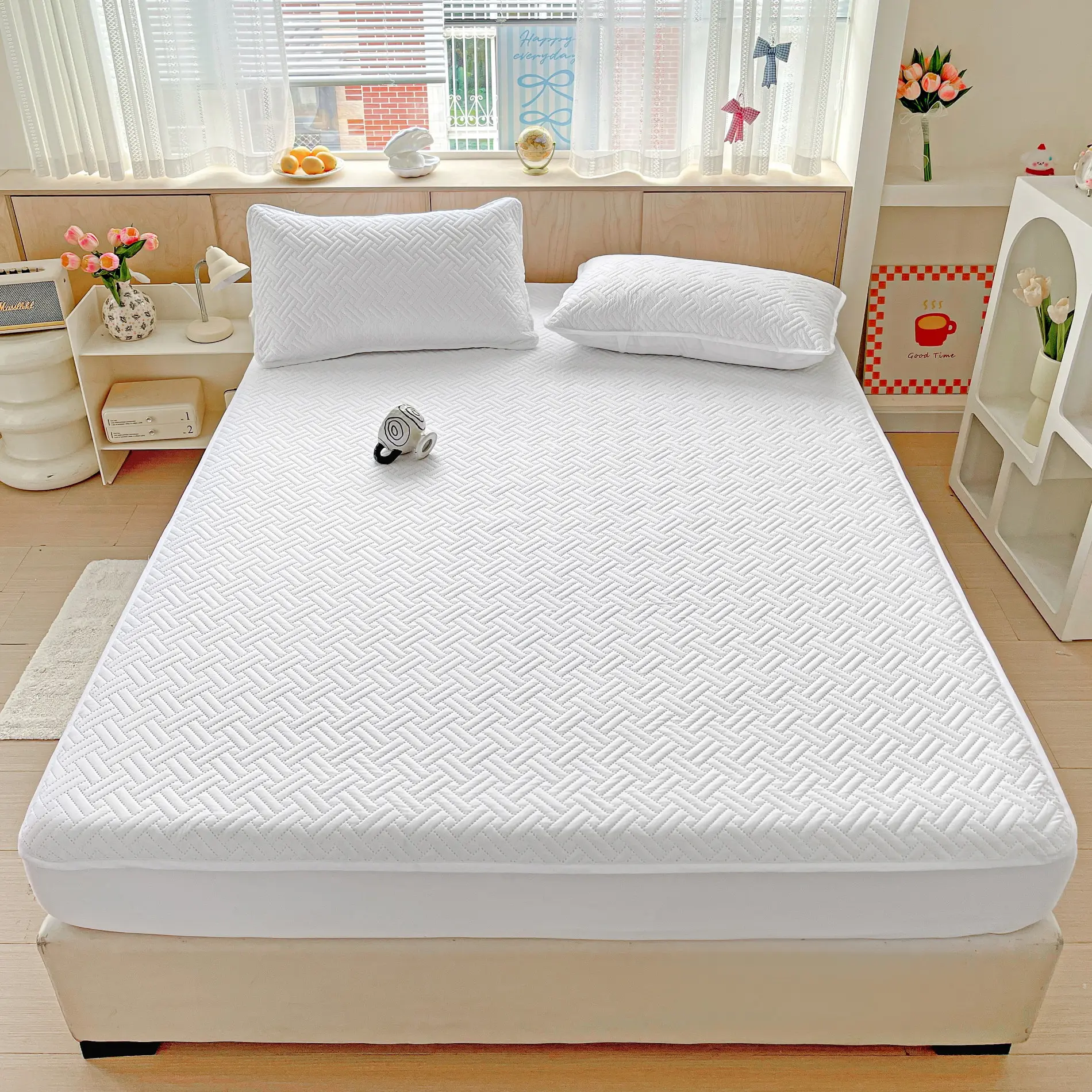 Protectie saltea impermiabila Softica 90x200 022832 (White)