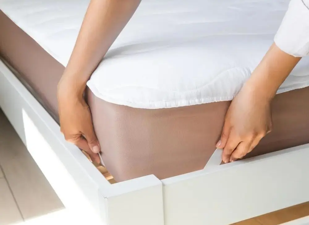 Husa pentru saltea Tep Eco Blanc 018942 (160x200)