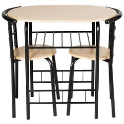 Set de sufragerie Costway HW54057NA Natural/Black (1+2) Thumb