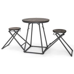 Set masa scaune Costway JV10424GR (Brown/Black) Thumb