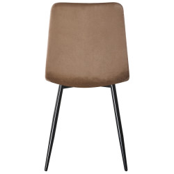 Обеденный набор DP Agata 115x68cm Brown/Black + Yasen DC 5012 S Golden Brown/Black (1+4) Thumb