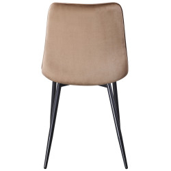 Обеденный набор DP Agata 115x68cm Brown/Black + Yasen DC 6005 Golden Brown/Black (1+4) Thumb