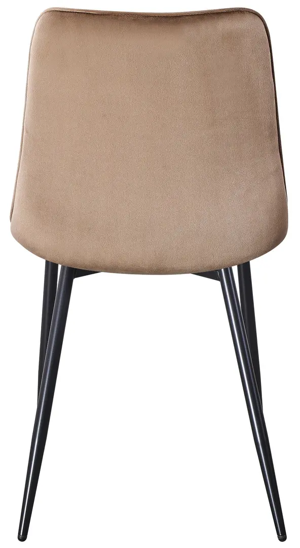 Обеденный набор DP Agata 115x68cm Brown/Black + Yasen DC 6005 Golden Brown/Black (1+4)