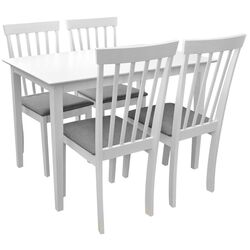 Обеденный набор DP Houston 1+4 (White) Thumb